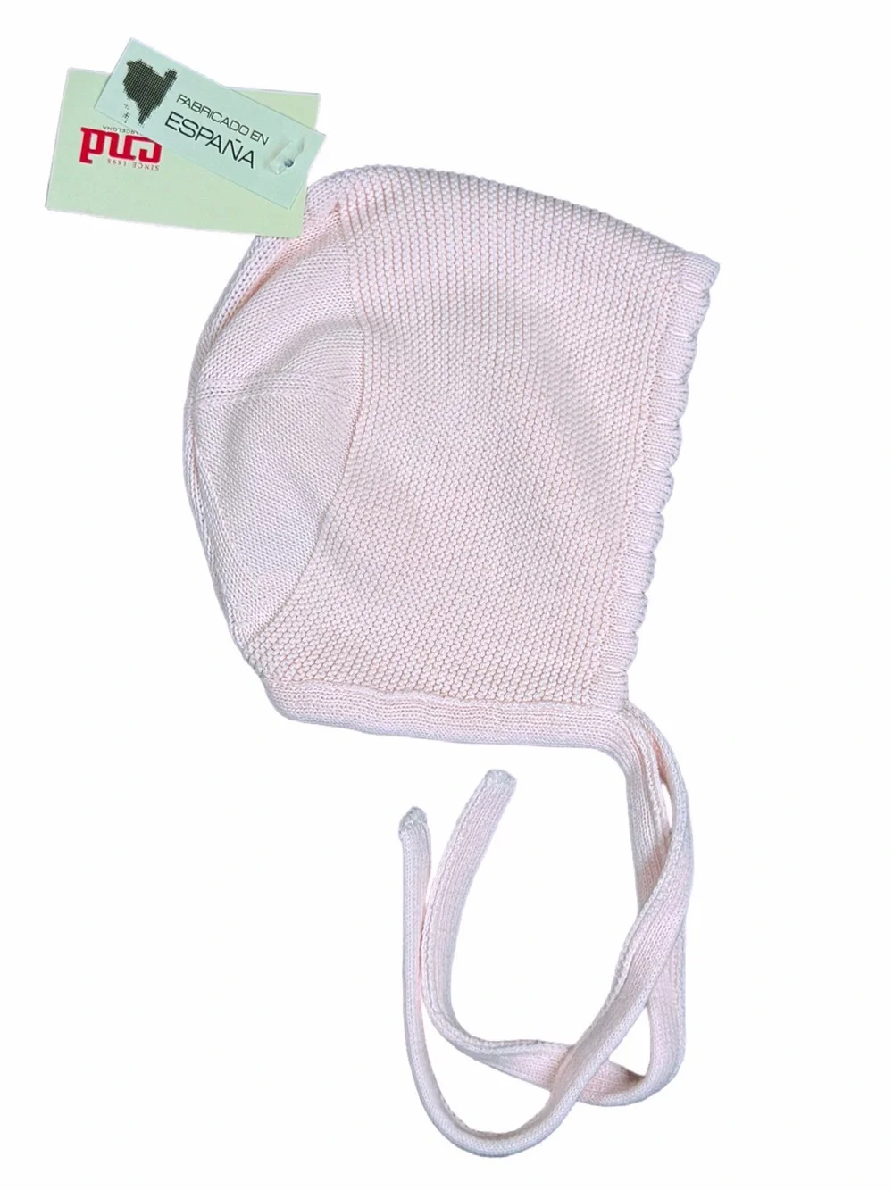 NWT ESPAÑA CONDOR Moss Stitch Cotton Bonnet